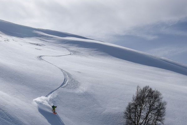 Dans secrets spots...freeride ski snowboard