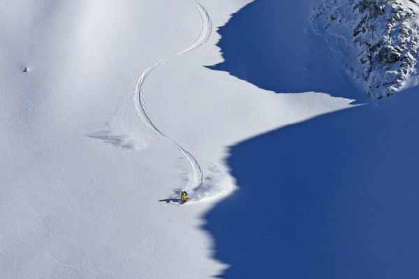 pow neige snowboard