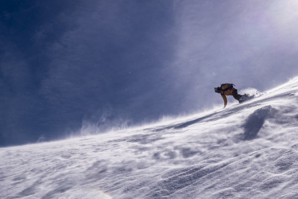 snowboard et ski freeride dans les pyrénées