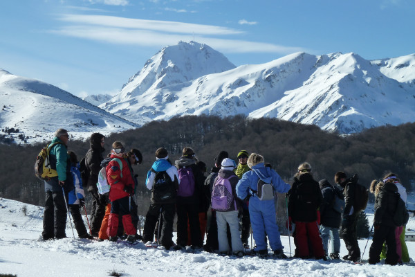raquettes à neige pyrénées