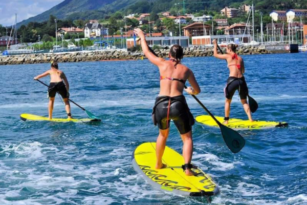 Balade des Deux Jumeaux en stand-up paddle