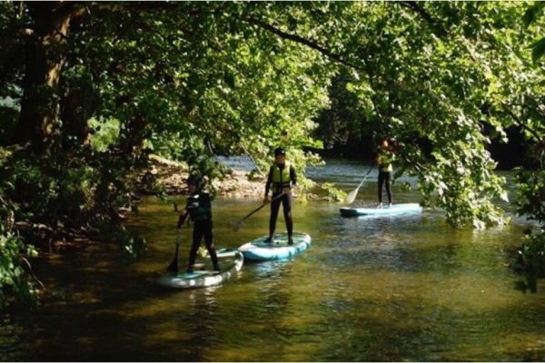 Descente de la Bidassoa en stand-up paddle