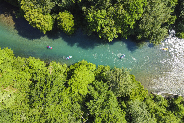 stand up paddle ou raft sur le gave d'ossau
