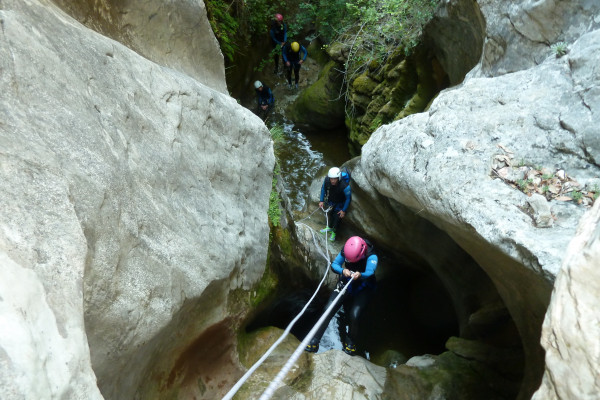 Rappel et initiation canyoning