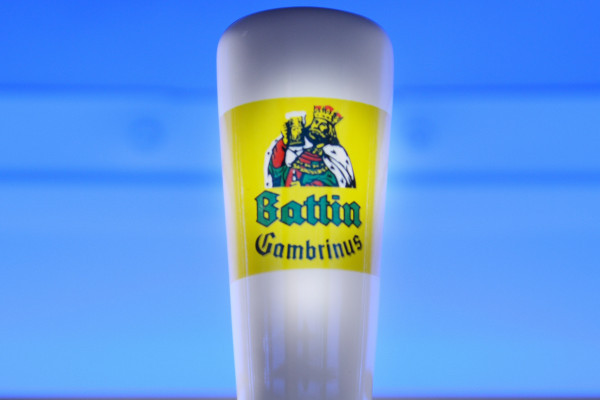 Logo Battin Gambrinus Luxemburgish beer