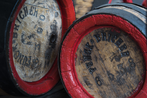 Funck Bricher beer kegs