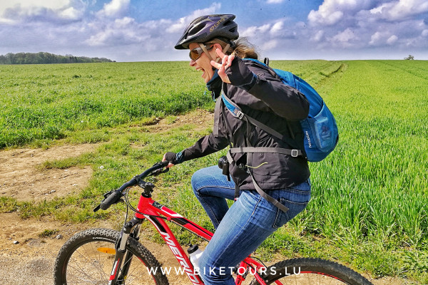 Fun experience - guided mountainbike tour Luxembourg City