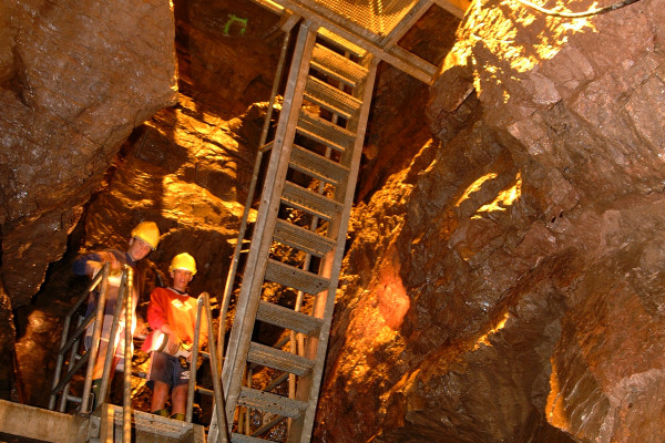 Guided visit of the copper mine