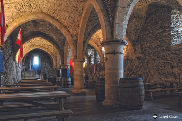 Wine cellar Vianden Castle