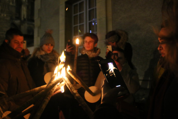 Visite guidée : balade nocturne aux flambeaux dans Reims