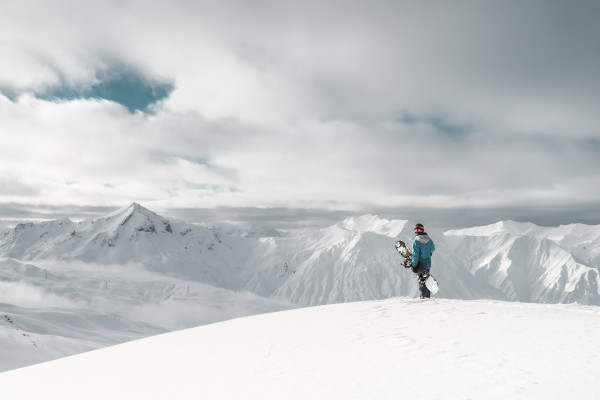 Freeride dans les Pyrénées