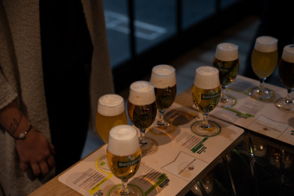 Tasting of various beers of the National Brewery