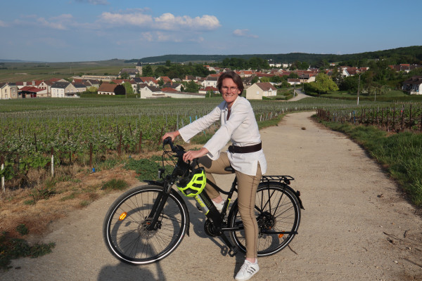 visite des vignes à Chigny-les-Roses