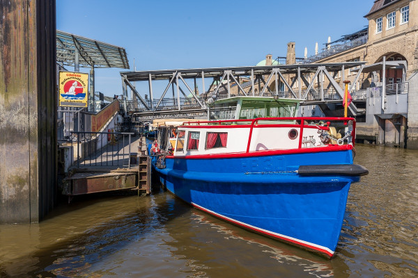 Die 1-Stündige große Hafenrundfahrt Hamburg - Open Ticket