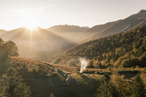 Week-end Rando Bivouac VTT – Famille Grasset