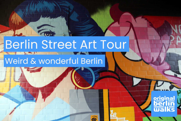 Private Berlin street art tour through colourful murals