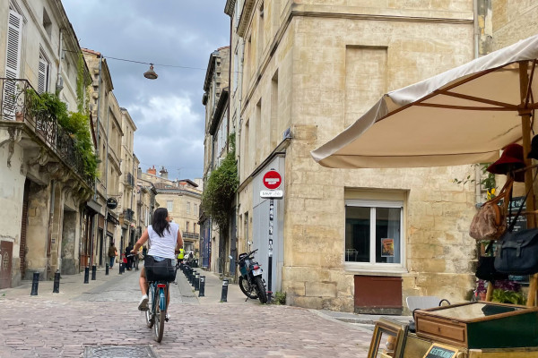 Excursion à vélo dans le Bordeaux local et authentique