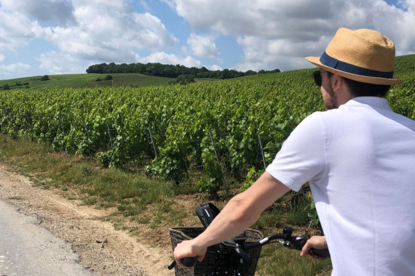 Location de vélo électrique au départ d&rsquo;Epernay