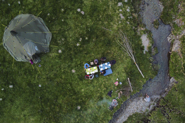 Bivouac en pleine nature 