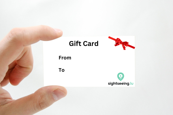 Value/gift card sightseeing.lu