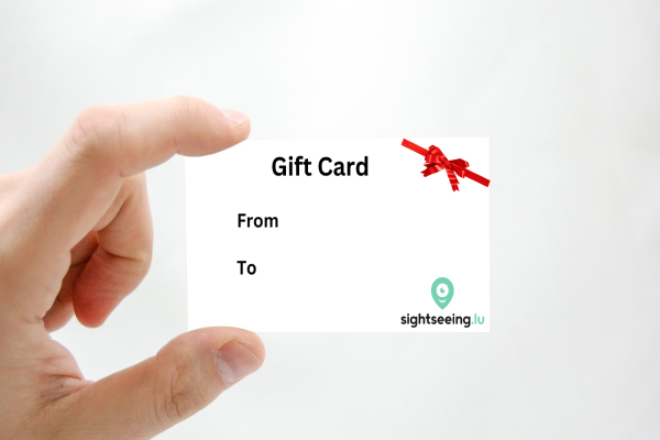 Value/Gift voucher sightseeing.lu