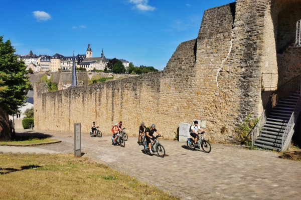 Guided e-Bike Tour in Luxembourg City, sightseeing.lu