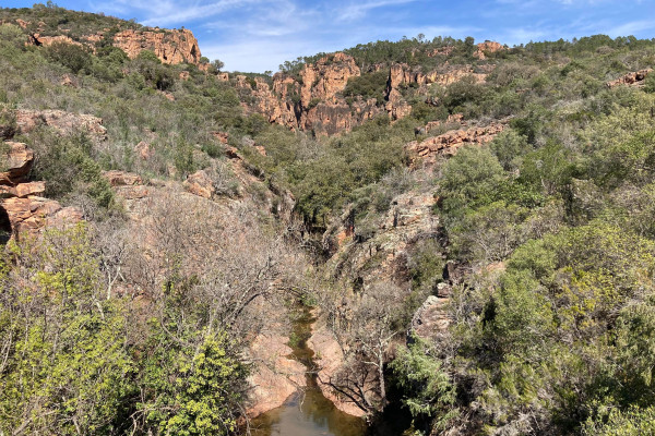 Point de vue sur les Gorges et le Blavet