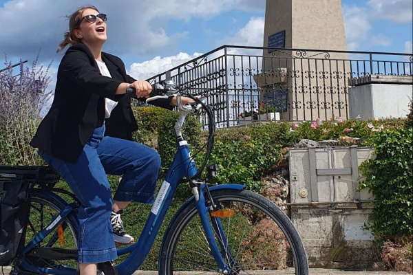 Après-midi à vélo électrique en Champagne depuis Reims