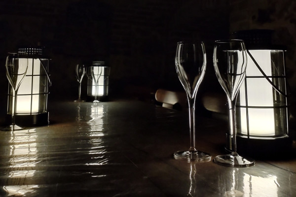 Visite à la lanterne - Champagne Alfred TRITANT