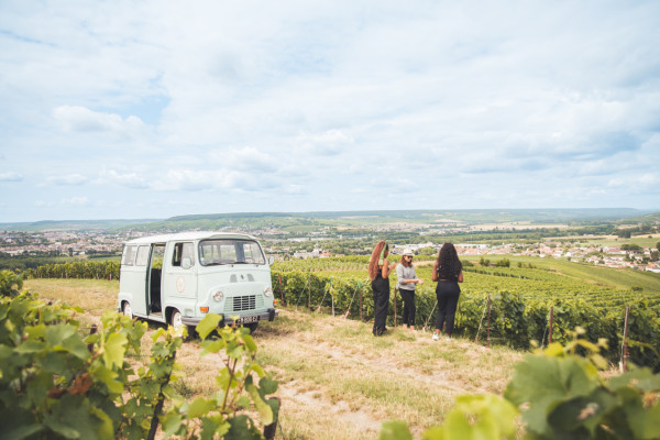 Le Coeur de la Champagne au départ d'Epernay