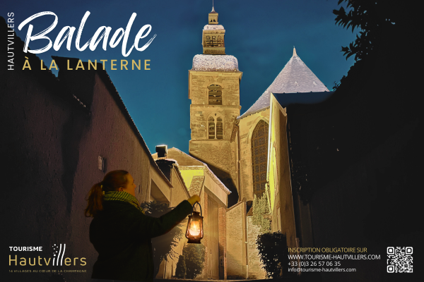 Balade à la lanterne à Hautvillers