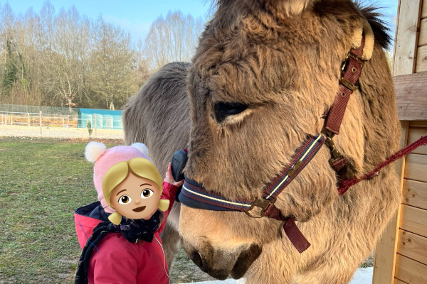Ânes et tout-petits  (0 - 4ans)