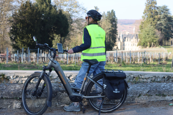 Expérience à vélo électrique à la journée 10h30-17h30