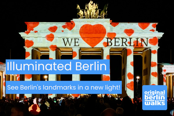 Private Berlin Illuminated Festival of Lights walking tour