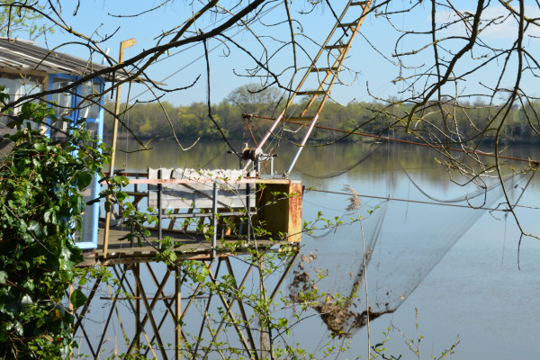 Bègles, promenade le long des berges de la Garonne