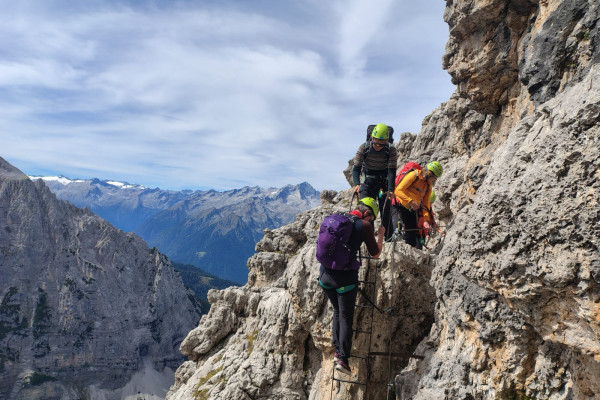 Bocchette Alte e Centrali: la grande avventura nelle Dolomiti di Brenta | Madonna di Campiglio | Mmove