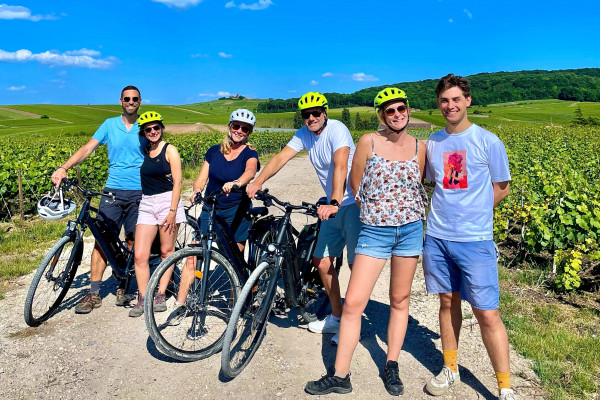 E-bike tours – Découvrez le vignoble de Champagne à vélo