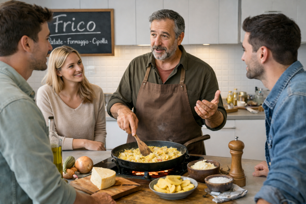 Corso di cucina: il Frico — Spolert Winery