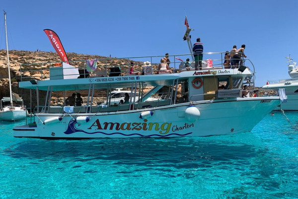 Malta Coastline Cruise: Comino, Blue & Crystal Lagoon