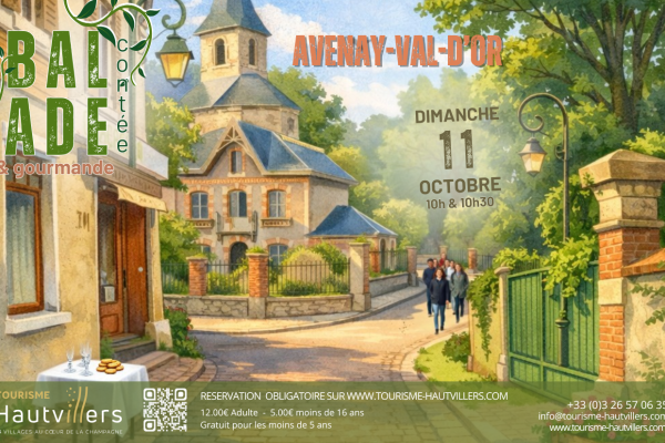 Balade contée et gourmande à Avenay-Val-d'Or