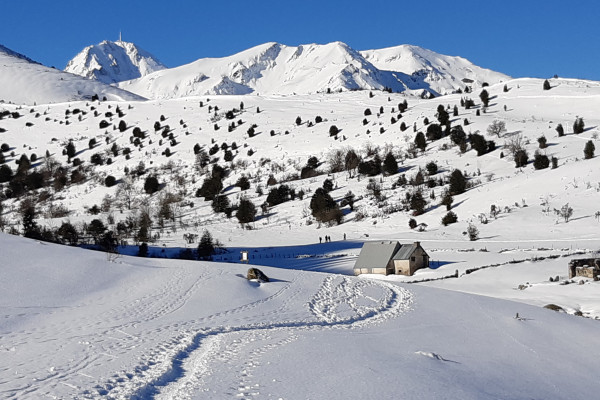 Week-end XL – Raquettes, cabane & balnéo – Vallée de l&rsquo;Adour – 3 jours –  Pyrénées