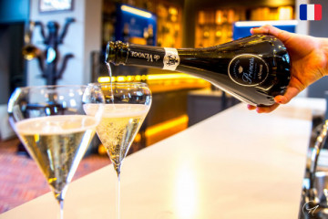 Grand Seau à Champagne En Cristal - Royal Champagne - Avec Poignée - Occasion