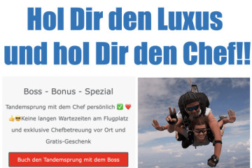 Tandemsprung Überraschung