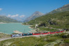 TRENINO ROSSO IN TRENO DA MILANO
