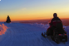 SAFARI IN MOTOSLITTA ALLA RICERCA DELL' AURORA BOREALE - FINLANDIA