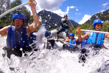 Rafting nel più bel parco nazionale delle Alpi