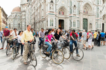 Firenze in bicicletta: tour di gruppo