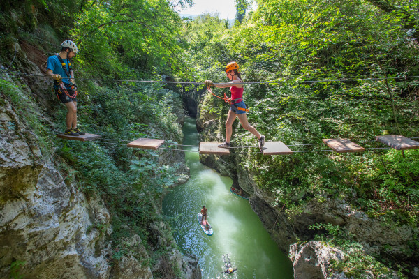 i ponti centrali sul canyon
