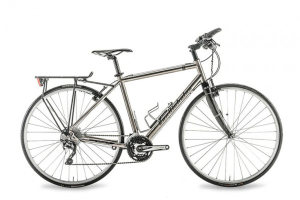Bici Trekking/Hybrid Bike in Titanium