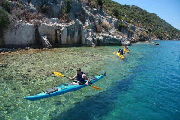 Kayak ad Isola Bella